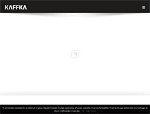Tablet Screenshot of kaffka.dk